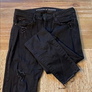 Articles of society black jeans